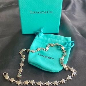Tiffany & Co. Chain of Stars Necklace Authentic, rare, vintage! Sterling Silver